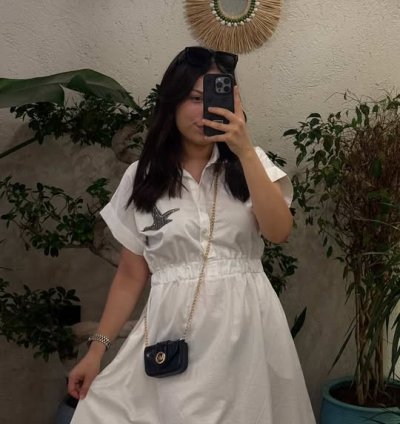 B'EYMEN MARKA ELBİSE BEYAZ