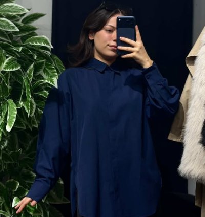 ISLA QUZU MARKA GÖMLEK LACİVERT