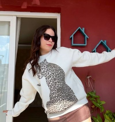 FREYA QUZU LEOPAR KAZAK