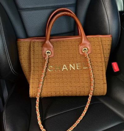 CHANEL MARKA ÇANTA KAHVE