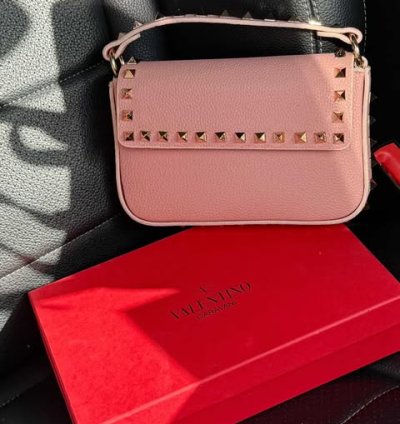 VALENTINO MARKA ÇANTA PEMBE